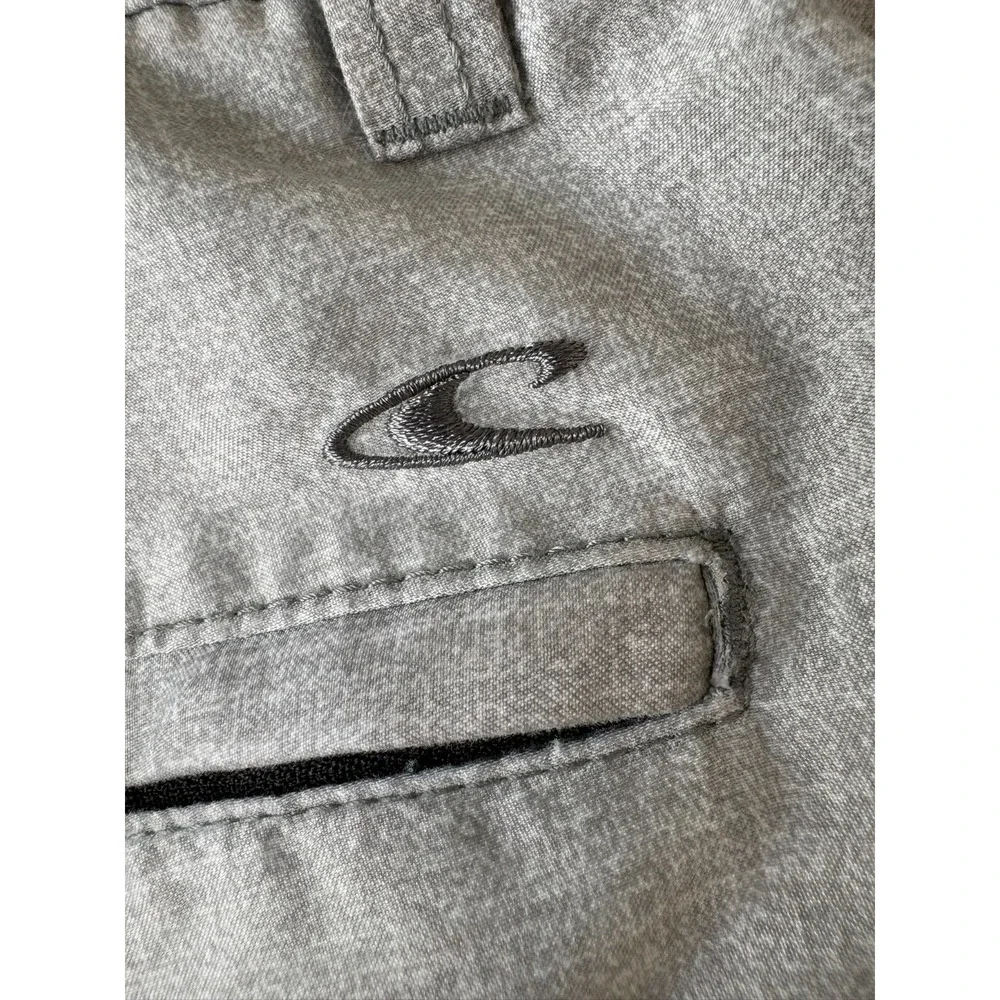 O'Neill Mens‎ Gray Lightweight Summer Essentials Hybrid Chino Shorts Size 32